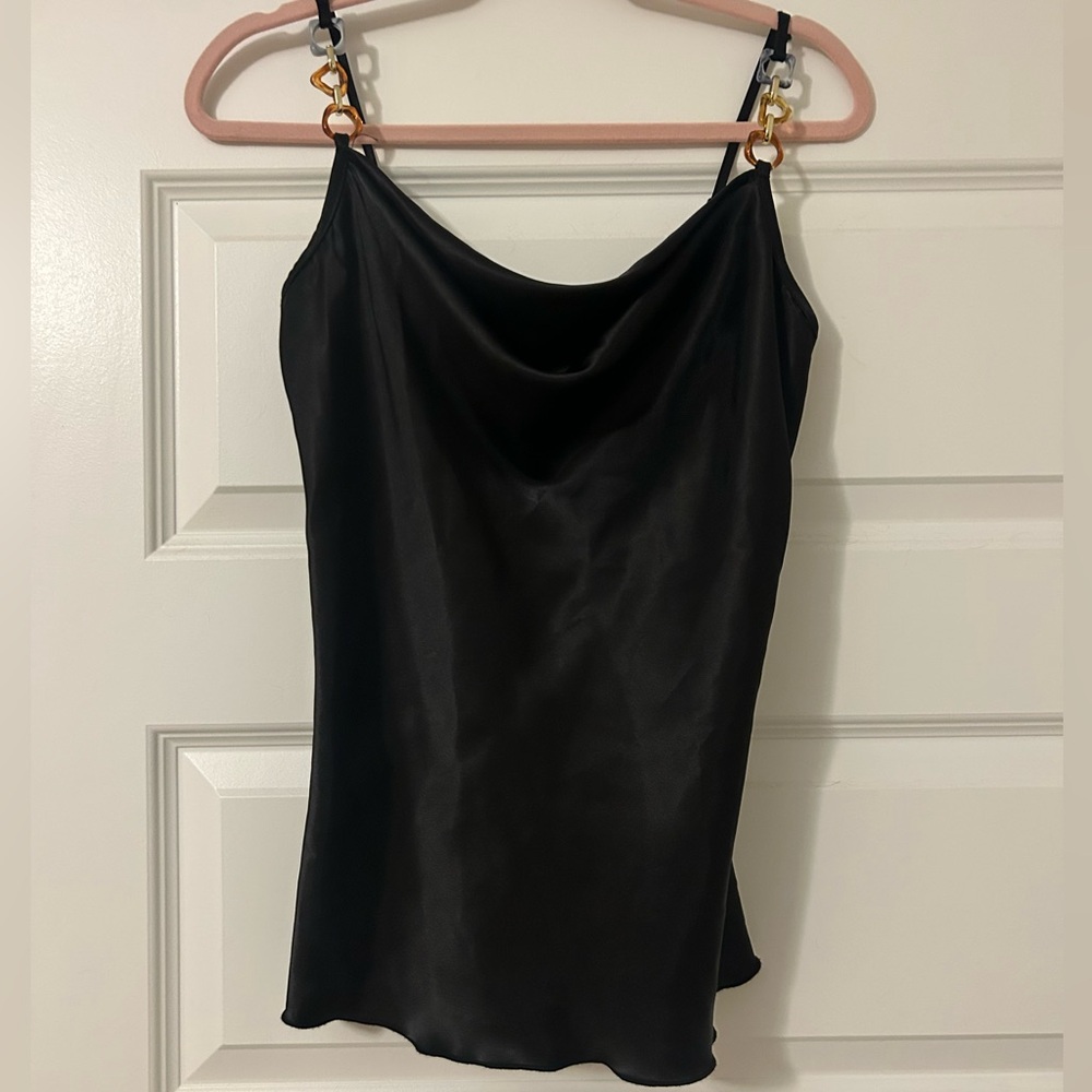 Black tank top
